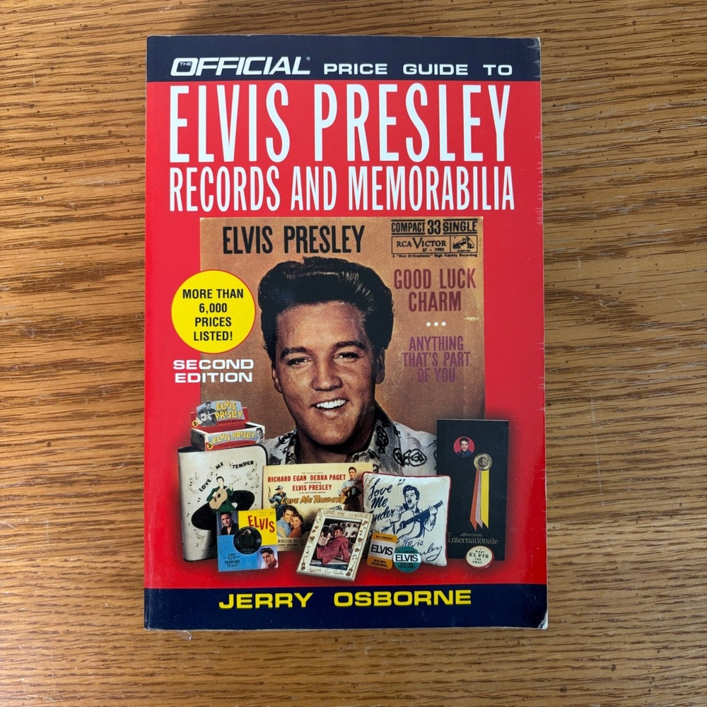 Official Price Guide to Elvis Presley Records and Memorabilia Jerry Osborne 2nd